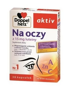 Queisser Pharma Doppelherz Aktiv Na Oczy Forte 30 szt. - Wzrok i słuch - miniaturka - grafika 2