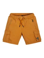 Spodenki damskie - Guess Szorty materiałowe N2RD01 D3XN0 Beżowy Regular Fit - miniaturka - grafika 1