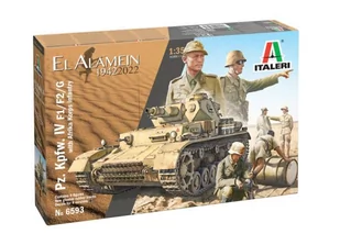 Model Do Sklejania Pz.Kpfw.Iv F1/F2 /G With Afrika Korps Infantry - Kolekcjonerskie modele pojazdów - miniaturka - grafika 1