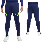 Piłka nożna - Spodnie dresowe męskie Nike Strike 21 Dri-Fit piłkarskie treningowe z suwakami - miniaturka - grafika 1