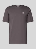 Koszulki męskie - T-shirt z wyhaftowanym logo - miniaturka - grafika 1
