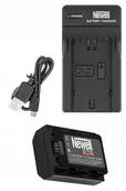 Ładowarki i akumulatory - ZESTAW ŁADOWARKA DC-USB +AKUMULATOR NEWELL NP-FZ100 PLUS - miniaturka - grafika 1