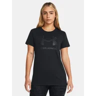 Koszulki sportowe damskie - Koszulka fitness damska UNDER ARMOUR 1356305 z krótkim rękawem - miniaturka - grafika 1