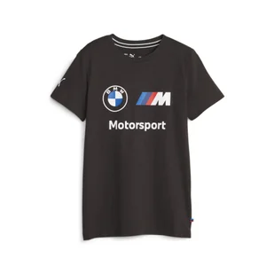 Koszulka Sportowa Dziecięca Puma Bmw Mms Ess Logo - Odzież sportowa dziecięca - miniaturka - grafika 1