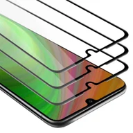 Szkła hartowane na telefon - 3X Szkło Hartowane Do Huawei P30 Lite Folia Pancerna Ochronny W Przezroczysty Z Czarnym Tempered Glass Cadorabo - miniaturka - grafika 1
