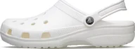 Klapki i japonki męskie - Crocs Klapki Crocs Classic Clog White 10001-100 48-49 - miniaturka - grafika 1