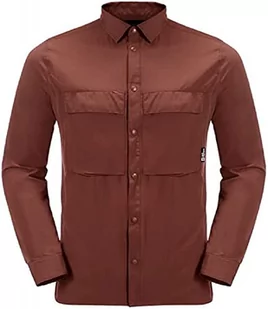 Jack Wolfskin Atacama Koszula Barn Red M - Koszule męskie - miniaturka - grafika 1