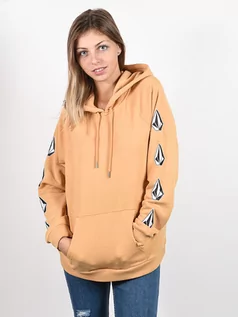 Bluzy dla dziewczynek - Volcom Deadly Stones VINTAGE GOLD bluza damska - S - grafika 1