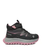 Buty dla dziewczynek - Hunter Trzewiki CEO-H8-478(IV)DZ Czarny - miniaturka - grafika 1