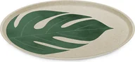 Talerze - Talerz obiadowy Connect Nature Monstera 25,5 cm - miniaturka - grafika 1