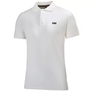 Koszulki męskie - Helly Hansen męska koszulka polo Drift Line, biały, L 7040052586643 - grafika 1