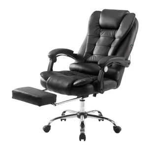 Fotel biurowy, krzesło biurowe Fotel PRESTO SL-11, czarny, 108x66x51 cm - Fotele i krzesła biurowe - miniaturka - grafika 1