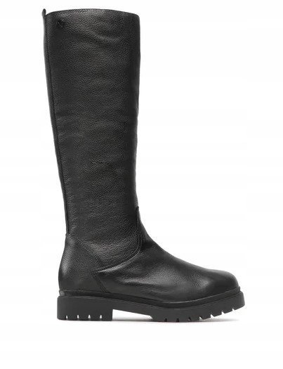 CAPRICE DAMSKIE KOZAKI NA ZAMEK SKÓRZANE 37 ŻTA