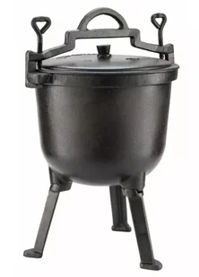Żeliwny garnek myśliwski 4L L6-K58 - Kociołki - miniaturka - grafika 1
