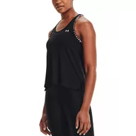 Koszulki sportowe damskie - Koszulka fitness damska Under Armour Knockout Tank bez rękawów - miniaturka - grafika 1