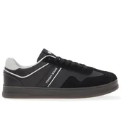 Buty sportowe męskie - Buty Tommy Hilfiger The Greenwhich Retro EM0EM01462-BDS - czarne - miniaturka - grafika 1