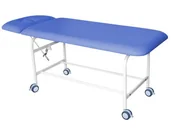 Meble i wyposażenie gabinetów medycznych - LM-03K S-Max szeroka kozetka lekarska 2-częściowa na kołach - miniaturka - grafika 1