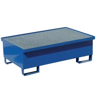 Wanna wychwytowa metalowa na 2 beczki 200L 120x80cm - Beczki - miniaturka - grafika 3