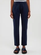 Spodnie damskie - Big Star Spodnie Damskie Chinosy Granatowe Danasi 403 W31 L30 - miniaturka - grafika 1