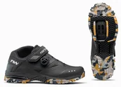 Buty rowerowe - BUTY ROWEROWE NORTHWAVE ENDURO MID 2 BLACK / Camo Sole - Rozmiar 42 - miniaturka - grafika 1