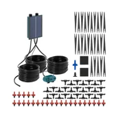 Inne akcesoria do nawadniania - hillvert Solarny system nawadniania 50 kroplowników wąż 10 m - miniaturka - grafika 1
