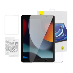 Szkło hartowane Baseus Crystal 0.3 mm do iPad Pro/Air3/10.2" Pad 7/8/9 (2szt.) + zestaw czyszczący - Akcesoria do tabletów i e-booków - miniaturka - grafika 1