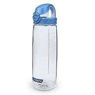 Shakery i bidony sportowe - Nalgene Nalgene Everyday OTF Butelka 700ml, transparent/blue 2020 Bidony 078902 - miniaturka - grafika 1