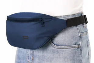 Saszetka Sportowa Na Pas Nerka Biodrówka M.1 Granatowa Pako Jeans - Nerki - miniaturka - grafika 1
