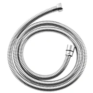 Węże elastyczne - Wąż natryskowy stalowy o pojedynczym splocie 150 cm chrom Invena - miniaturka - grafika 1