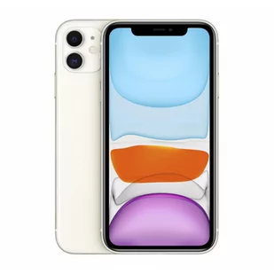 Apple iPhone 11 128GB White (biały) - Telefony OUTLET - miniaturka - grafika 2