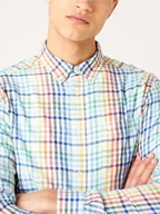 Koszule męskie - Wrangler Ls 1Pkt Bdown Shirt Męska Koszula White W5A3Or989-M - miniaturka - grafika 1