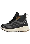 Buty dla chłopców - adidas Uniseks - dzieci Terrex Trailmaker 2 Mid RAIN.RDY Hiking Shoes Kids, Grey Six/Core Black/Bronze Strata, 37 1/3 EU - miniaturka - grafika 1