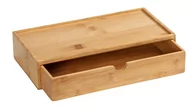 Akcesoria łazienkowe - Wenko Organizer łazienkowy TERRA na drobiazgi bambus 23921100 - miniaturka - grafika 1