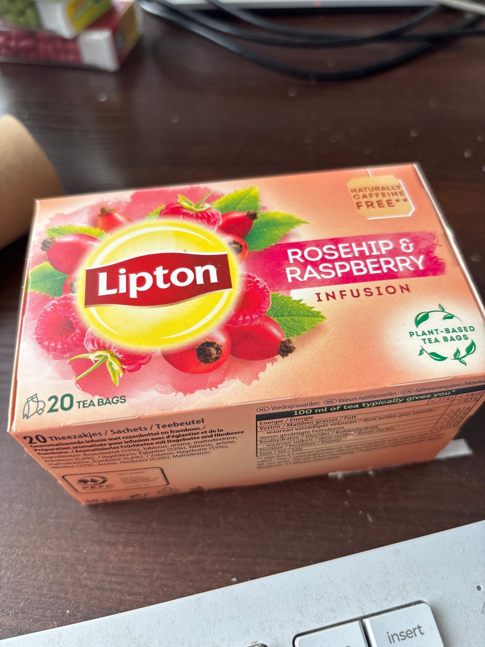 Lipton rosehip& raspberry 50g