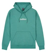 Bluzy męskie - bluza męska QUIKSILVER SCREEN FLEECE FINELINE HOODIE DEEP SEA - miniaturka - grafika 1