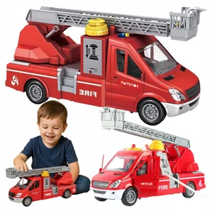 Wóz Strażacki Straż Pożarna zabawki pojazd dla dzieci światło dźwięk 3 lata - Samochody i pojazdy dla dzieci Wóz Strażacki Straż Pożarna zabawki pojazd dla dzieci światło dźwięk 3 lata - Samochody i pojazdy dla dzieci - miniaturka - grafika 1