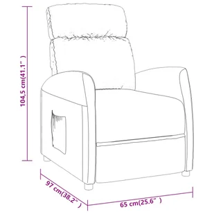 Lumarko Fotel rozkładany, żółty, obity tkaniną - Fotele - miniaturka - grafika 9