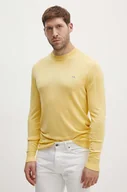 Swetry męskie - Pepe Jeans sweter CASTLE męski kolor żółty lekki PM702442 - miniaturka - grafika 1