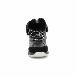 Botki dziewczęce KICKERS KICKFLUFFY - Botki damskie - miniaturka - grafika 4