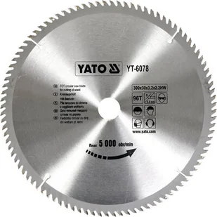 YATO PIŁA TARCZOWA Z WĘGLIKIEM 300X96X30 MM (YT-6078) - Tarcze do pił - miniaturka - grafika 1