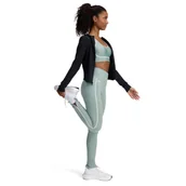 Legginsy - Damskie legginsy treningowe Under Armour Motion Piped Legging - zielone - miniaturka - grafika 1