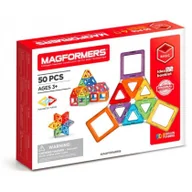 Klocki - Klocki magnetyczne Magformers 3D 50 el. - miniaturka - grafika 1