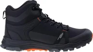 Buty trekkingowe męskie - Buty trekkingowe męskie Hi-Tec Himba Mid czarne r. 43 - miniaturka - grafika 1