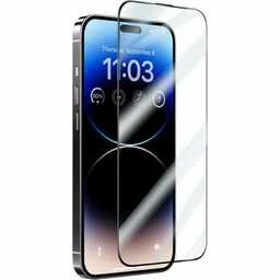 Benks Szkło na ekran V Pro+ do iPhone 14 Pro, czarna ramka - Szkła hartowane na telefon - miniaturka - grafika 1