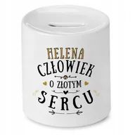 Skarbonki - Skarbonka dla Heleny na Urodziny Idealny Prezent z Nadrukiem ze Zdjęciem - miniaturka - grafika 1