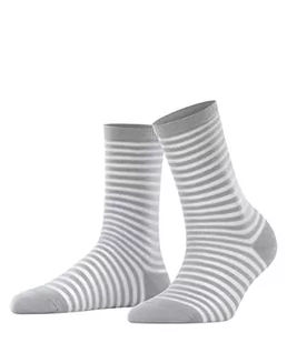 FALKE Skarpety Flash Rib bawełna rozmiar 35-42 damskie czarne białe wiele innych kolorów wzmocnione skarpety damskie ze wzorem przepuszczające powietrze paski i cienkie 1 para - Skarpetki damskie - miniaturka - grafika 1