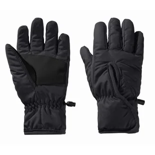 Rękawice zimowe dla dziecka Jack Wolfskin EASY ENTRY GLOVE K black - 116 - Rękawiczki dla dzieci - miniaturka - grafika 1