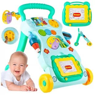 Interaktywny Chodzik Pchacz z Znikopisem i Kluczami, Wiek 6m+ U853 - Chodziki - miniaturka - grafika 1