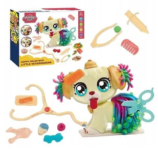 Masa plastyczna Ciastolina PIESEK wyciskarka - Masy plastyczne - miniaturka - grafika 1