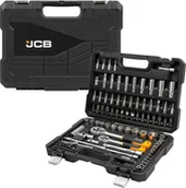 Zestawy narzędziowe - Zestaw narzędzi JCB KLUCZY 94el. 3/8" 1/4" - miniaturka - grafika 1